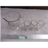 Image 2 : Swirl glass pitcher + (3) glasses