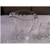 Image 3 : Swirl glass pitcher + (3) glasses