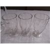 Image 4 : Swirl glass pitcher + (3) glasses