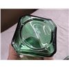 Image 4 : (2) Sets of green glass Salt & Pepper shakers