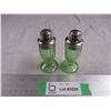 Image 4 : Uranium glass Salt & Pepper shakers