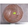 Image 2 : Avocado indian glass pink bowl 9.5" diameter