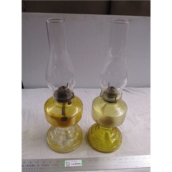 (2) Coal oil lamps