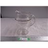 Image 1 : Etched glass pitcher