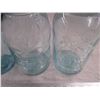 Image 3 : (3) Blue vintage mason jars