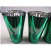 Image 2 : (4) Glass roughriders cups