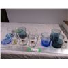 Image 1 : Glass cups + coasters