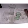 Image 2 : Misc glassware + tray