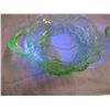 Image 2 : 2X THE BID PRICE - Uranium glass dishes