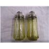 Image 3 : Yellow glass Salt & Pepper shakers