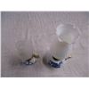 Image 4 : (2) White + blue mini lamp (avon?)