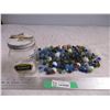 Image 1 : Sunkist tobacco jar with marbles