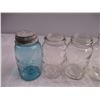 Image 2 : (5) Vintage mason jars
