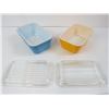 Image 2 : 2X THE BID PRICE - (2) Pyrex Dishes with Lids