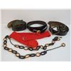 Image 2 : Lot of Assorted Ties & Belts