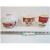 Image 1 : No Chips or Cracks - (2) Campbell Soup Cups - Campbell Soup Bowl with Lid
