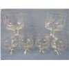 Image 3 : (6) Glasses - (6) Desert Dishes
