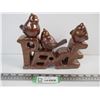 Image 1 : Ceramic Peace Statue / Ornament with Birds