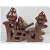 Image 2 : Ceramic Peace Statue / Ornament with Birds