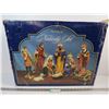 Image 1 : 10 piece Nativity Set (12 1/2" Tall)