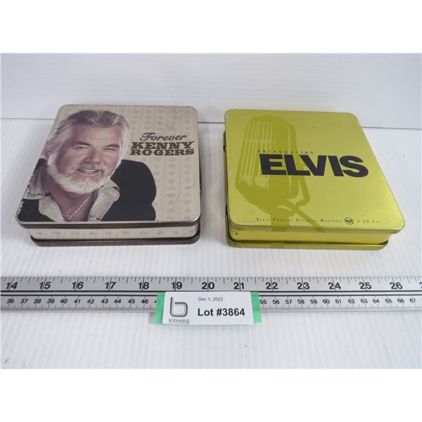 Kenny Rogers CD Set (2 CDs) - Elvis CD Set (2 CDs)