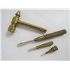 Image 2 : Brass Hammer with Screwdrivers Inside