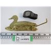 Image 1 : Brass Duck Key Hooks - Nixon Watch (running)