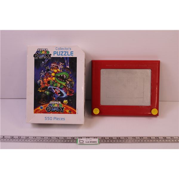 Etch-a-Sketch and Puzzle