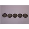 Image 7 : (5) Replica Morgan Dollars (1898-1899-1900-1901-1902)