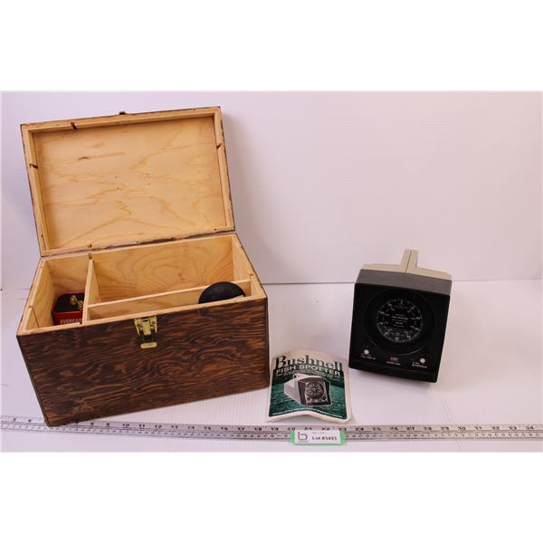 Bushnell Fish Spotter in Wooden Box