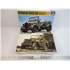 Image 1 : (2) 1:35 Willys Jeep MB and Horch KFZ 15 German personnel car