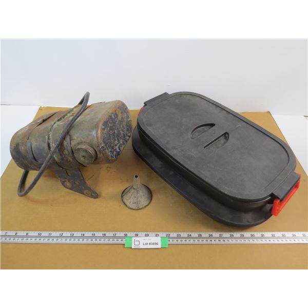 Small Gas Tank - Container - Funnel