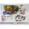 Image 1 : Seasonal Cutlery - Crystal Type Accents - Cards - Decorative Dishes - Cards - Musical Horse (works)