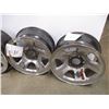 Image 3 : *4X THE BID PRICE - Steel 5-spoke chrome rims - 17x8