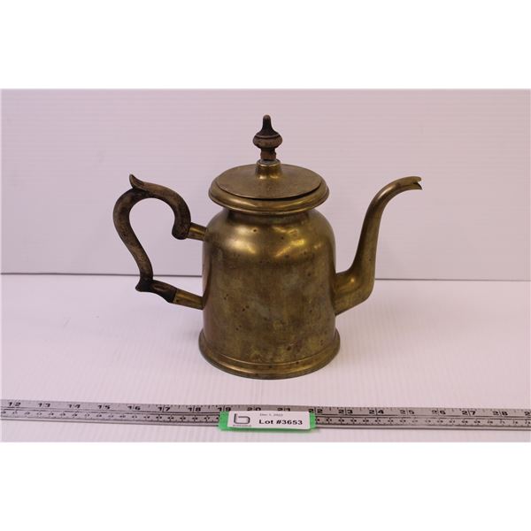 Vintage Brass Coffee Pot