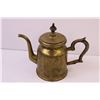 Image 2 : Vintage Brass Coffee Pot