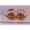 Image 1 : (2) Copper Tea Pots