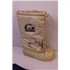 Image 6 : Vintage Ski-Doo Suit (Small) + Sorel Snow Boots (size 5)