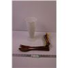 Image 1 : Cocktail Stir Stick Collection + Vase and Salad Tossing Set