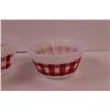 Image 2 : Set of 3 Fire King Mixing Bowls