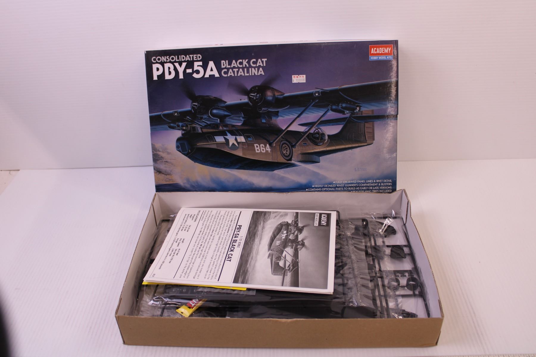 Academy Consolidated PBY-5A Black Cat Catalina Model Kit - Bodnarus ...