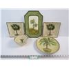 Image 1 : 5-Piece Palm Tree Collection Dishes