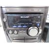 Image 2 : Sharp Stereo System 3 Disc Changer - CD Tape & Tuner (powers up untested)