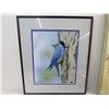 Image 4 : Bird Picture - Mirror (15" x 15") - Memories Photo Holder