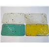 Image 2 : (2) 1968 Sask.License Plates - (1) 1969 Sask. Plate - (1) 1967 Sask. Plate