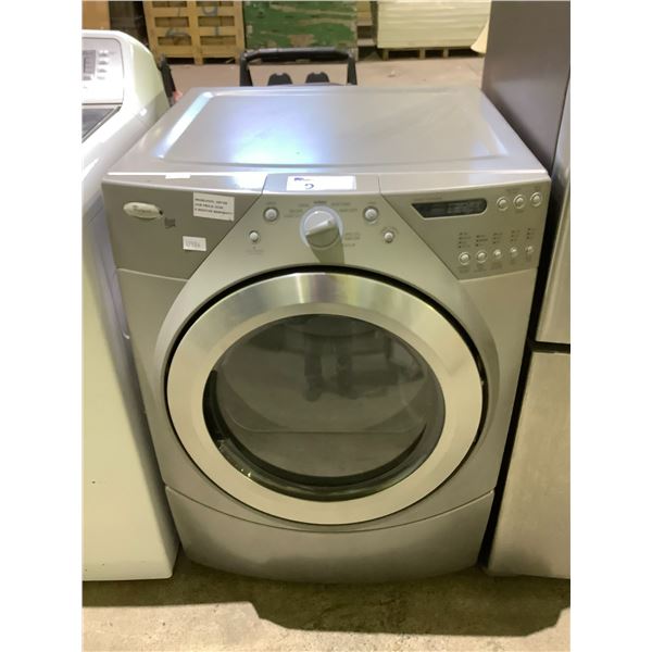 WHIRLPOOL DUET STACKABLE FRONT LOAD CLOTHES DRYER