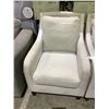 Image 2 : PAIR OF STUDDED LOUNGE CHAIRS (WILL REQUIRE CLEANING)