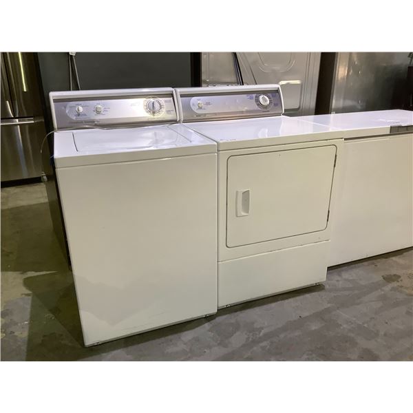 HUBSCH COMMERCIAL WASHER & DRYER SET