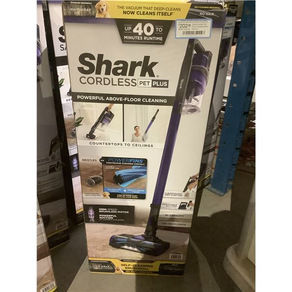 SHARK CORDLESS PET PLUS VACUUM