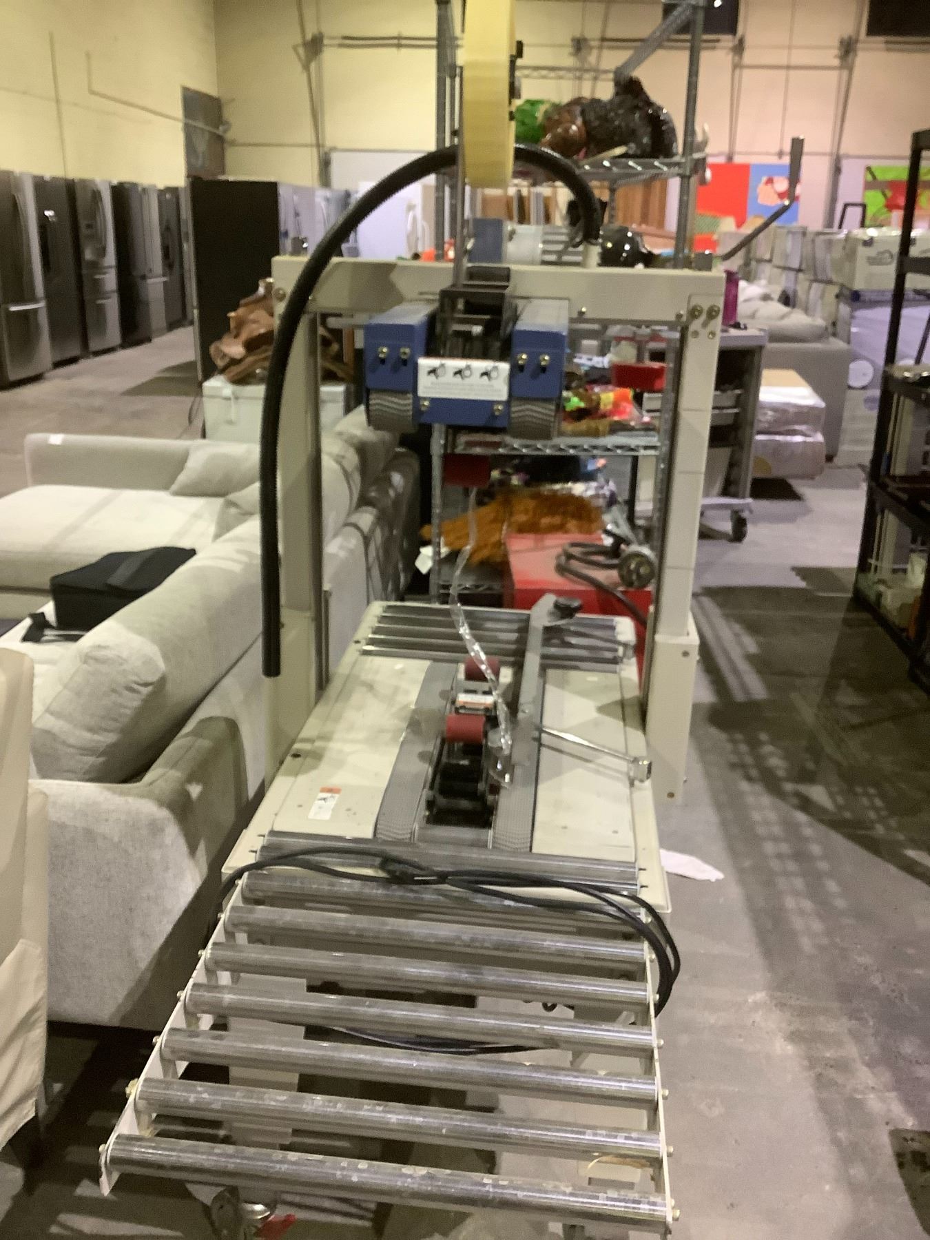 INTERPACK CARTON SEALERS CARTON SEALING MACHINE MODEL USC 2020-TB